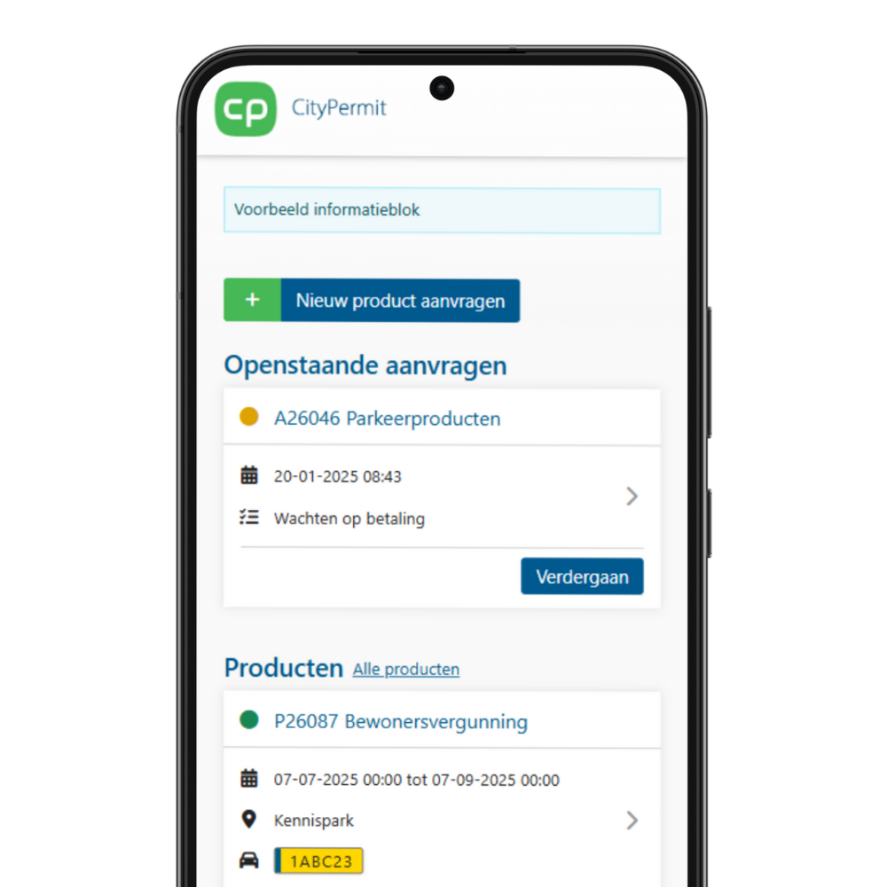 Digital Counter phone mockup