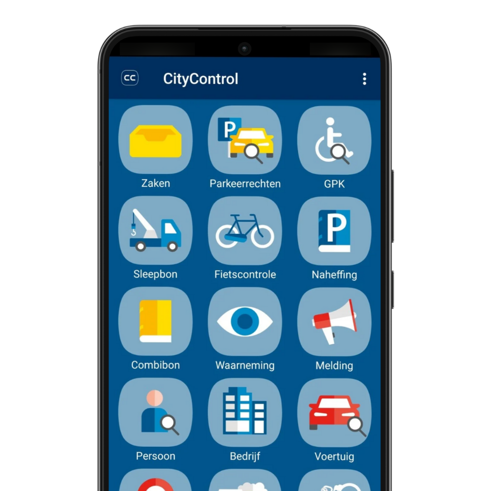 Phone overview CityControl
